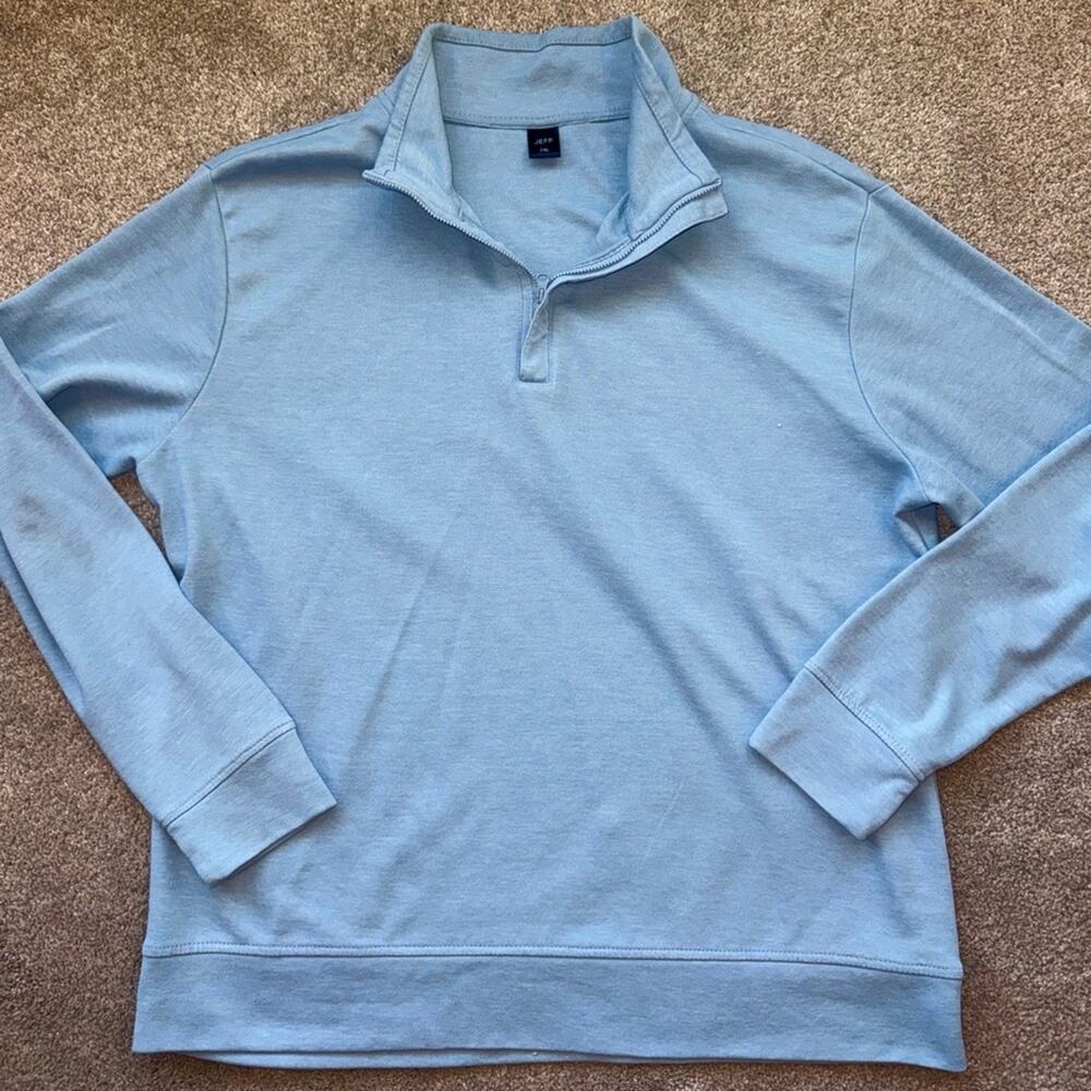 Jeff Brand Mens Quarter Zip Long Sleeve Shirt, Size XX-Large, Like New